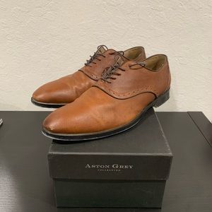 🔥 Aston Grey Dress Shoes 🔥